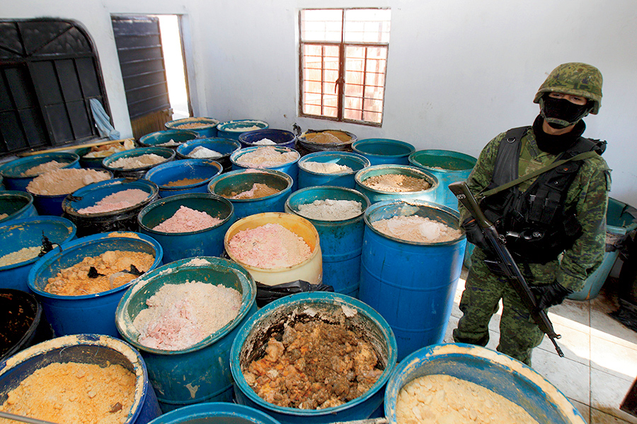 قاچاق مواد مخدر مکزیک