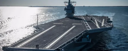 قدرت عجیب جرالد آر فورد ؛ ناوی که در برابر انفجار ۱۸ تُن TNT دوام آورد + ویدیو