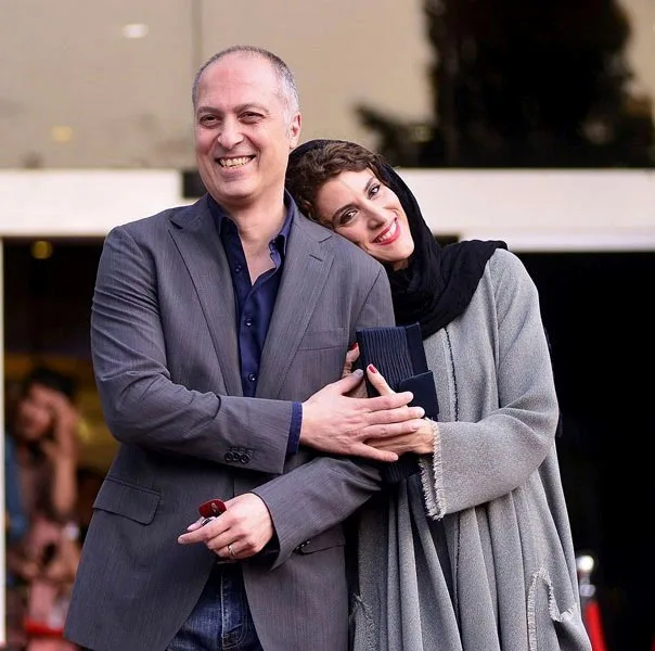 ویشکا آسایش و همسرش