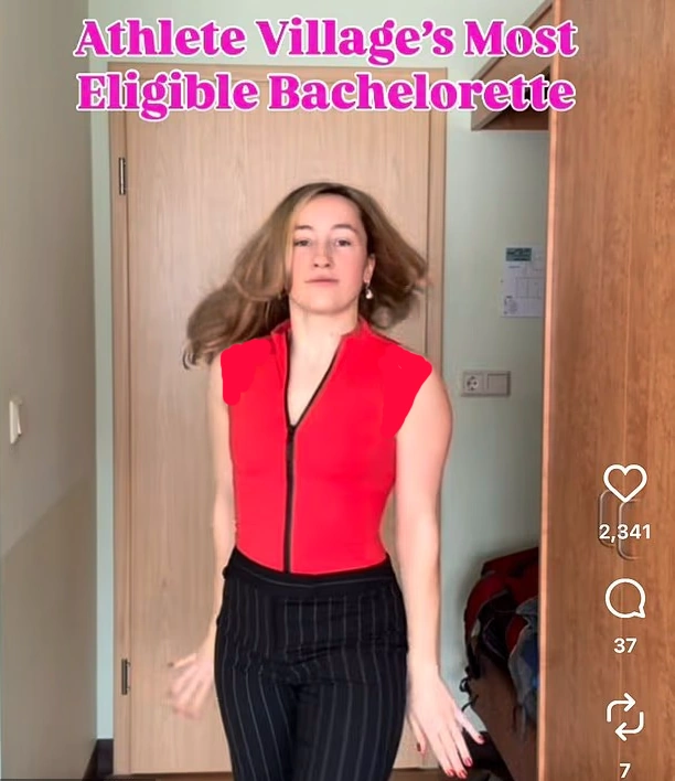 سوفیا کرکبی، ورزشکار مجرد دهکده المپیک