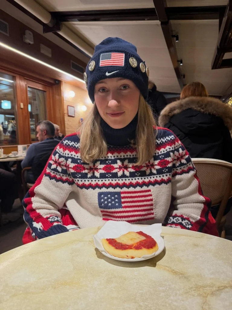 سوفیا کرکبی، ورزشکار مجرد دهکده المپیک