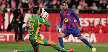 شکست بارسلونا مقابل خیرونا در مسابقه سرنوشت‌ساز برای صدرنشینی + خلاصه مسابقه