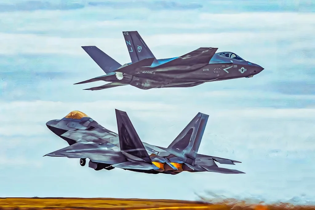 نگاهی به تفاوت‌های عمده دو جنگنده نسل پنجمی F-35 Lightning II و F-22 Raptor