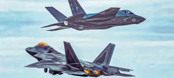نگاهی به تفاوت‌های عمده دو جنگنده نسل پنجمی F-35 Lightning II و F-22 Raptor
