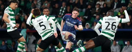 خلاصه بازی اسپورتینگ و آرسنال؛ تک گلی که در لحظات پایانی به ثمر رسید + ویدیو