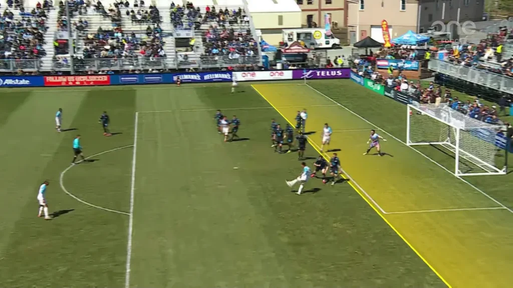 اولین گل با قانون جدید آفساید