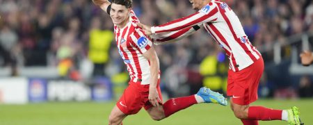 خلاصه بازی بارسلونا و اتلتیکومادرید در لیگ قهرمانان اروپا ۲۰۲۵/۲۶ + ویدیو