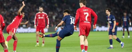 خلاصه بازی پاری سن ژرمن و لیورپول در لیگ قهرمانان اروپا ۲۰۲۵/۲۶ + ویدیو