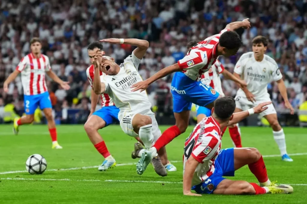 خلاصه بازی رئال‌مادرید و خیرونا که با نتیجه مساوی ۱-۱ به پایان رسید + ویدئو