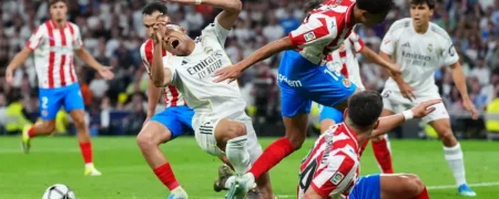 خلاصه بازی رئال‌مادرید و خیرونا که با نتیجه مساوی ۱-۱ به پایان رسید + ویدئو