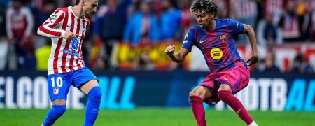 خلاصه بازی بارسلونا و اتلتیکومادرید در رقابت‌های لیگ قهرمانان اروپا + ویدیو