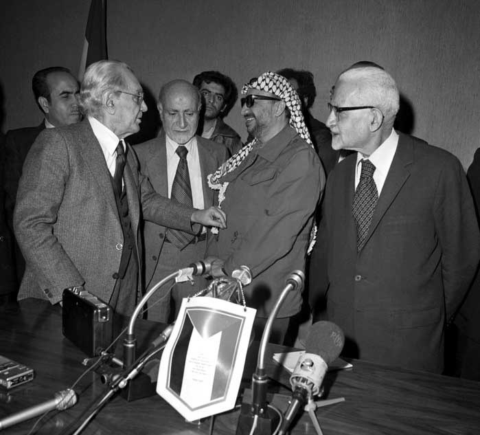 سفر یاسر عرفات به تهران