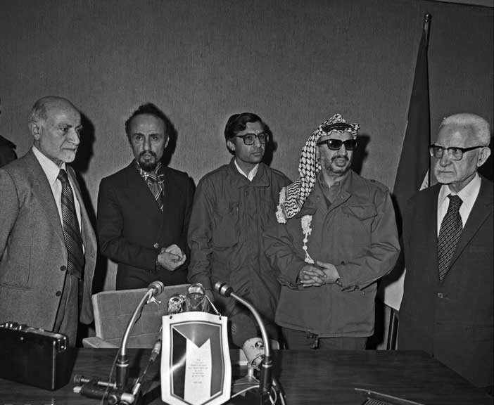 سفر یاسر عرفات به تهران