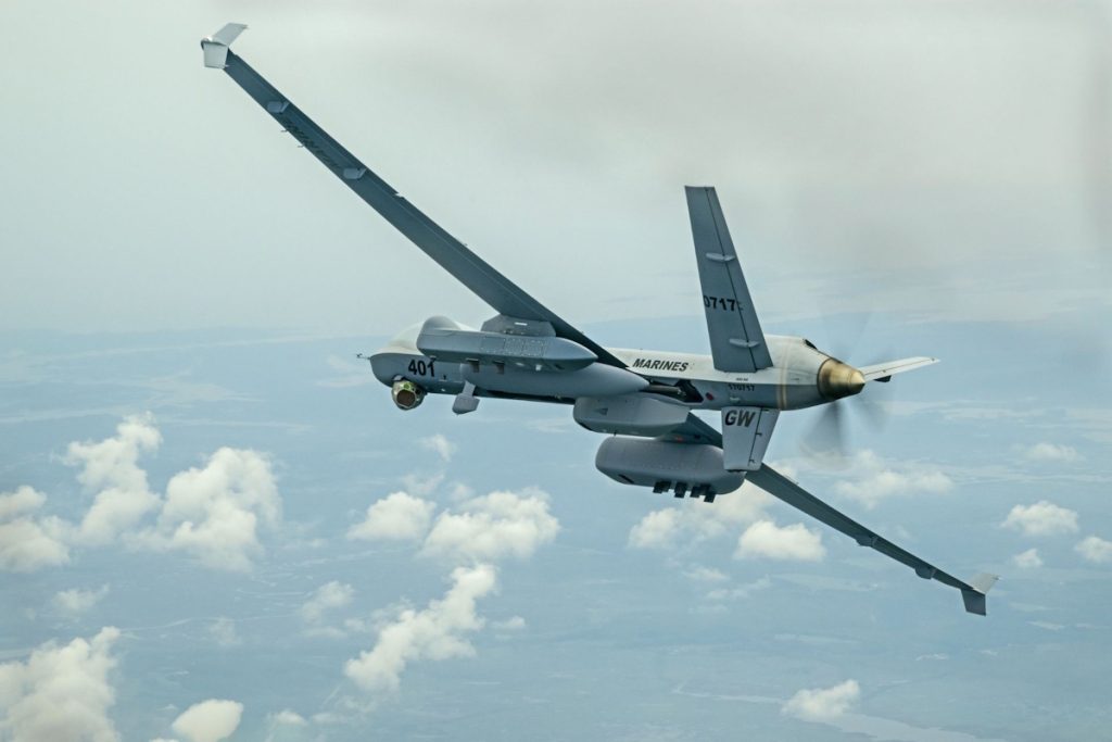 پهپاد آمریکایی MQ-9A Reaper به راکت‌های هدایت لیزری APKWS  مجهز شد