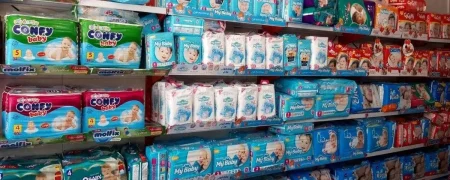 بازار پوشک روی دور گرانی؛ رشد ۵۰ تا ۷۰ درصدی قیمت پوشک بچه