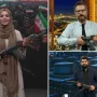 مجریان صداوسیما با اسلحه؛ شلیک به پرچم امارات با کلاشنیکف در برنامه زنده + ویدئو