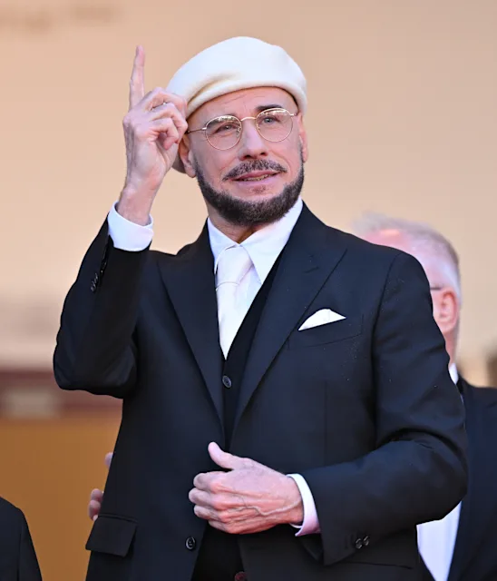 جان تراولتا در جشنواره کن