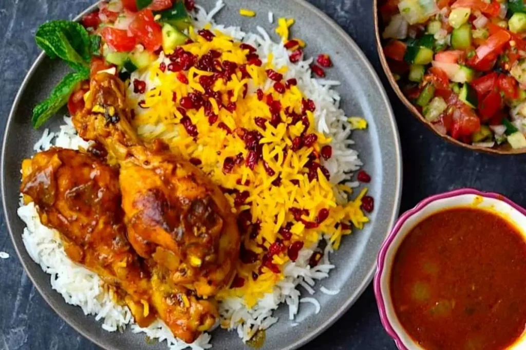 طرز تهیه زرشک پلو با مرغ مجلسی + مراحل و مواد لازم