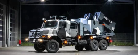 سیستم پدافند هوایی زمین‌پایه آلمانی IRIS-T SLS MK4 برای محافظت از نیروهای پیاده