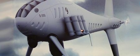 هلیکوپتر بدون سرنشین CAMCOPTER S-300 ساخت اتریش برای نبرد زیردریایی