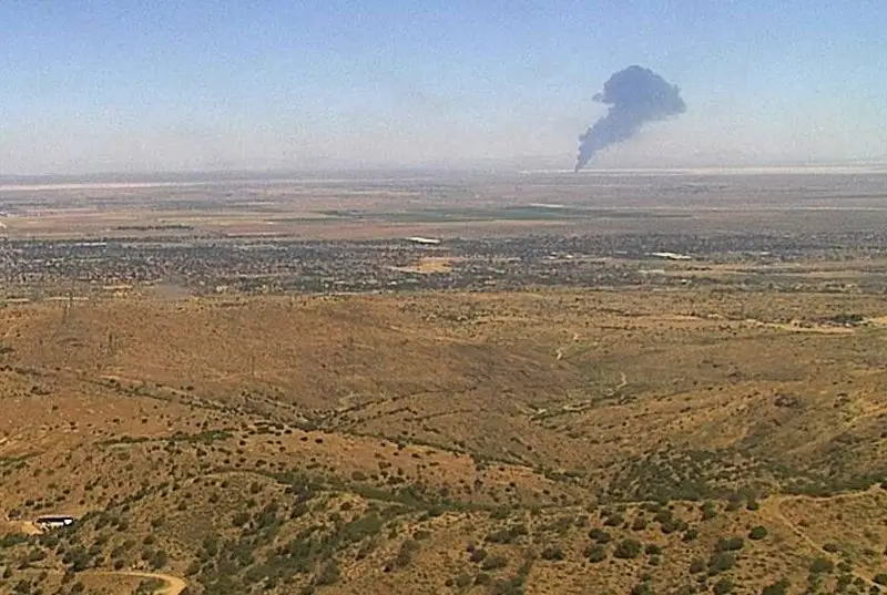 سقوط بمبافکن B-۵۲ آمریکا