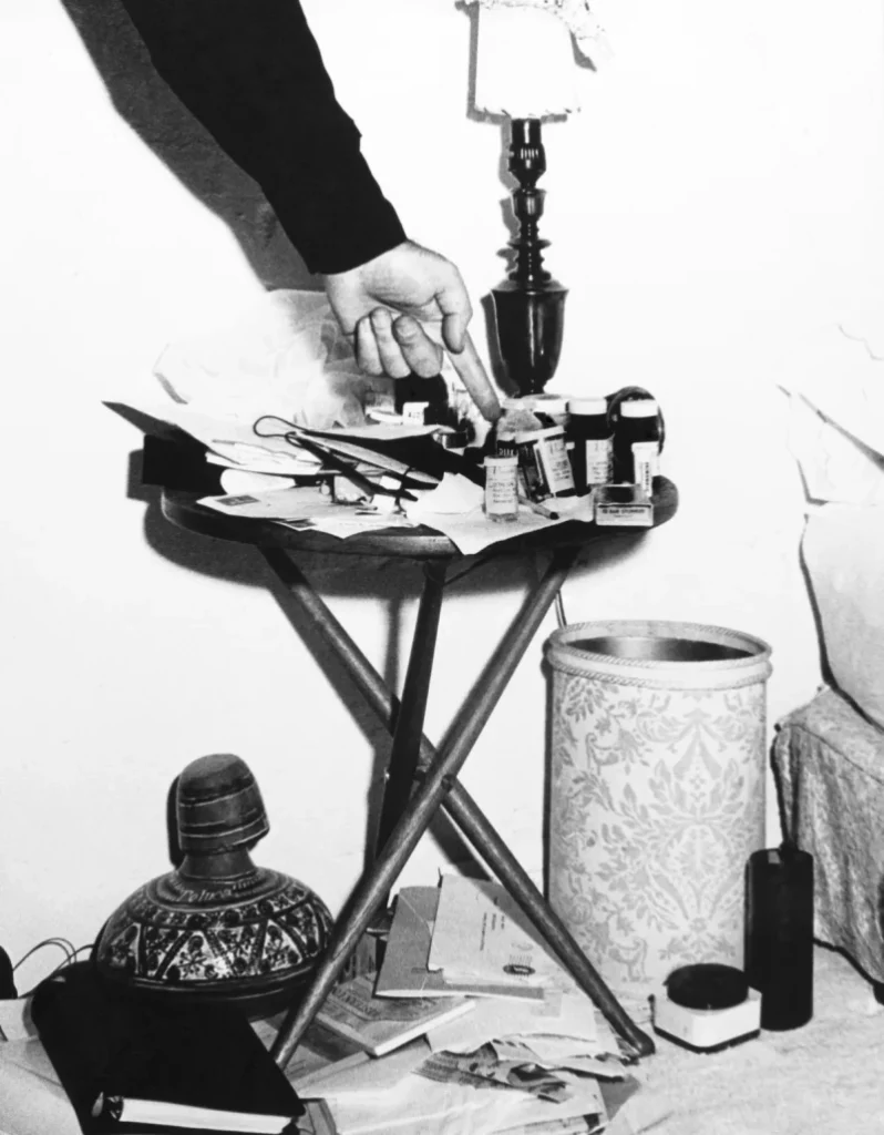 صحنه مرگ مریلین مونرو
