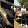  خودروی پورشه سردار آزمون با دستور قوه قضاییه در کرمان توقیف شد