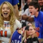 فینال NBA با حضور ستاره‌ها؛ سیدنی سوئینی در جشن قهرمانی تاریخی نیویورک نیکس
