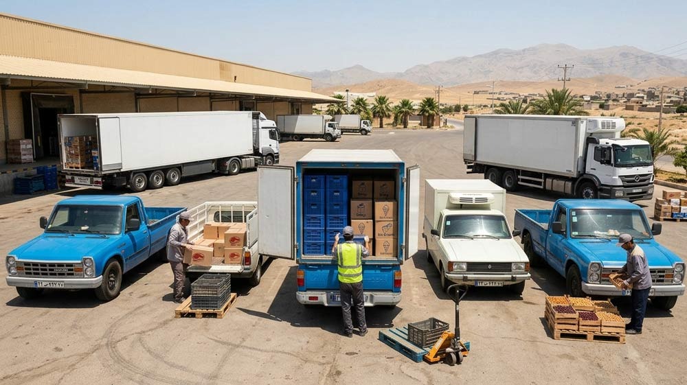 شرایط حمل بار در تابستان، ماشین حمل گوشت، لبنیات، بستنی و خشکبار در تابستان چیست؟