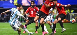 آرژانتین در یک کامبک باورنکردنی با نتیجه ۳ بر ۲ توانست مصر را شکست دهد