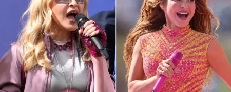 کاربران مدعی لب‌خوانی مدونا و شکیرا در اجرای بین دو نیمه فینال جام جهانی ۲۰۲۶ شدند
