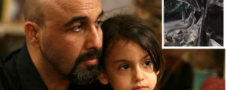 تصادف بازیگر نقش درسا سریال «بزنگاه» در بزرگراه شهید بابایی + ویدیو