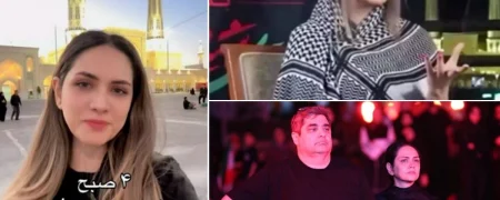 واکنش‌ها به تغییر لحن نوشین لاری همسر شهرام جزایری در ویدئوهای جدید + ویدئو