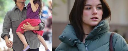 دختر ۲۰ ساله تام کروز نام خانوادگی پدرش را از شناسنامه خود حذف کرد!