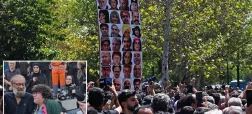 سلفی در مراسم اکبر عبدی