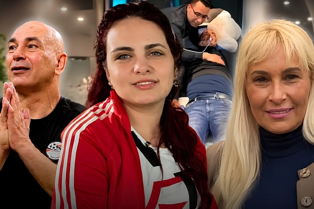 سرمربی تیم ملی مصر بعد از دعوای شدید همسر کنونی و سابقش در کافه بیهوش شد