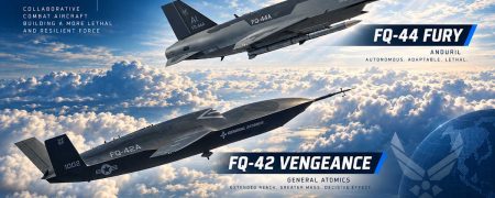 آمریکا از استقرار ۵۰۰ بال وفادار FQ-42 Vengeance و FQ-44 Fury تا ۲۰۳۲ خبر داد