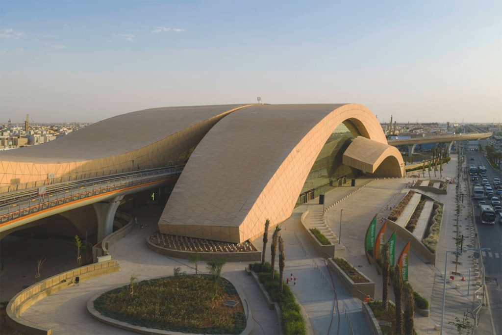 ایستگاه مترو Western Station در ریاض، عربستان