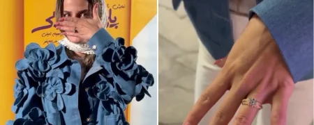 انتشار ویدیوی جدید از غزاله اکرمی با حلقه و گمانه‌زنی درباره ازدواج بازیگر سریال «کوری»