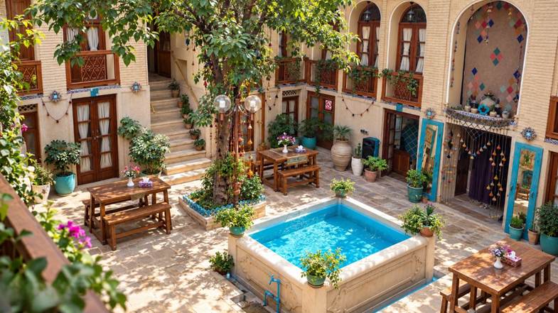 هم‌نشینی نوستالژی و مدرنیته، اقامت در بوتیک‌هتل‌های شیراز
