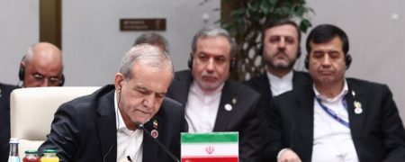 حواشی سخنرانی پزشکیان در اجلاس شانگهای؛ چرت زدن همراهان و رفتار عجیب عراقچی