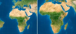 نقشه زمین برابر