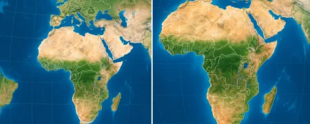 سازمان ملل به نقشه تازه جهان رأی داد؛ آفریقا بزرگ‌تر و آمریکا کوچک‌تر از نقشه ۵۰۰ ساله