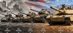 سیر تکامل تانک‌های آمریکایی بعد از جنگ جهانی دوم؛ از M4 Sherman تا M1 Abrams