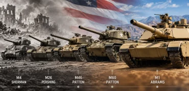 سیر تکامل تانک‌های آمریکایی بعد از جنگ جهانی دوم؛ از M4 Sherman تا M1 Abrams