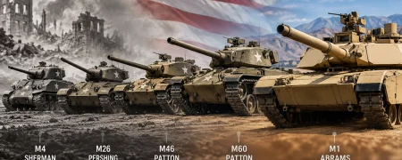 سیر تکامل تانک‌های آمریکایی بعد از جنگ جهانی دوم؛ از M4 Sherman تا M1 Abrams