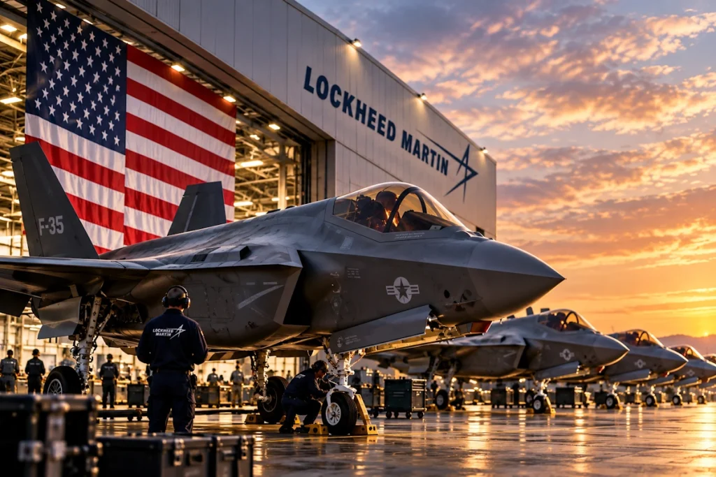 توافق ارتش آمریکا و لاکهید مارتین برای تولید دستکم ۸۵۰ جنگنده F-35 طی ۱۰ سال آینده