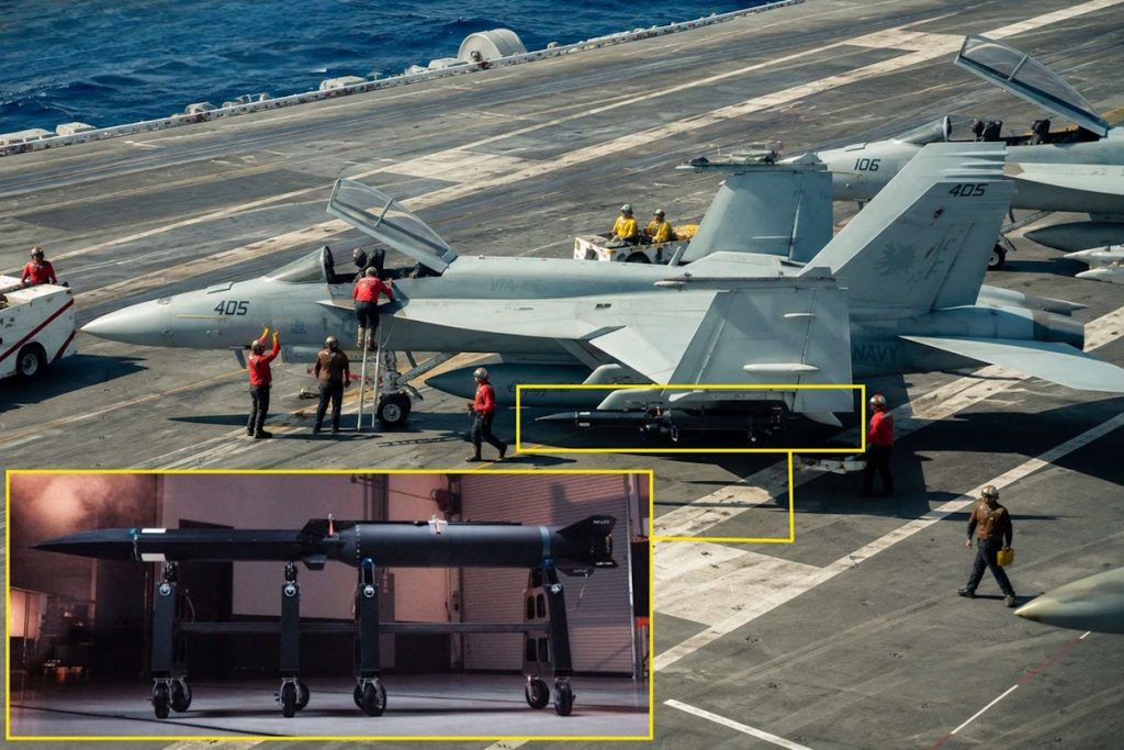 آزمایش پروازی موشک هایپرسونیک Blackbeard روی جنگنده F/A-18 انجام شد