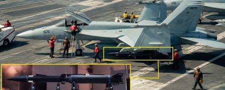 آزمایش پروازی موشک هایپرسونیک Blackbeard روی جنگنده F/A-18 انجام شد