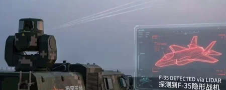 محققان چینی با لیزر توانستند جنگنده آمریکایی F-35 را از فاصله ۶۰ کیلومتری شناسایی کنند